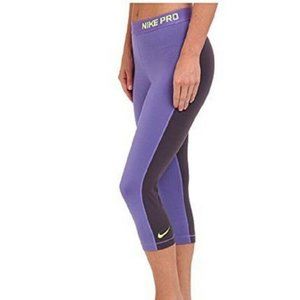 Nike Pro Core Compression Capri Dri-fit Size Small